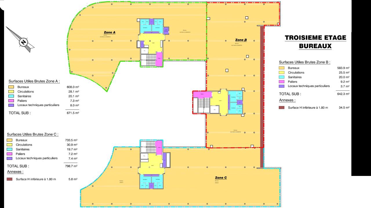 Bureau Villeneuve-d'Ascq 3289m² Location bureau Villeneuve-d'Ascq Nord OLBUR2419034 11